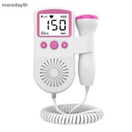 MOE Surplu Doppler Baby Heart Monitor Home Pregnancy Baby Heartbeat Detector Fetal Doppler With Gel 