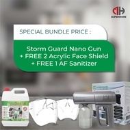Storm Guard K5 Nano Spray Gun Disinfectant + Safety AF Sanitizer 5L (+ FREE 2pcs Face Shield)