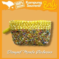 Monte Bali Exclusive Wallet Size 14x9cm Typical Balinese Wallet Souvenir Village Souvenir