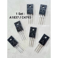 Transistor A1837 C4793 KEC A1837-C4793 kec Transistor A1837 C4793 TOSHIBA 1SET