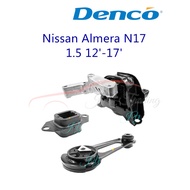 (3pcs/set) Nissan Almera N17 1.5 13'-20' Engine Mounting DENCO REAR LEFT RIGHT Rod 11360-1HC0B 11220