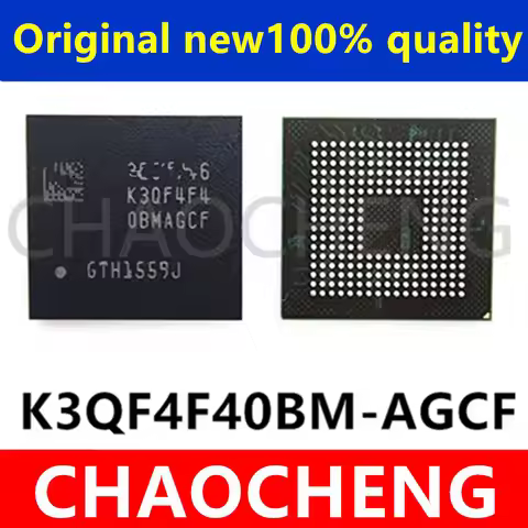 (1-2pcs)100% original New K3QF4F40BM-AGCF BGA253 LPDDR3 4GB Chipset