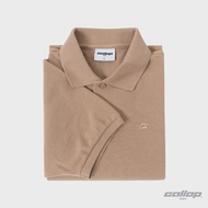 GALLOP : WRINKLE FREE WAFFLE POLO เสื้อโปโลผ้าวาฟเฟิลผู้ชาย รุ่น GP9062 Set CAFE Color / ราคาปกติ 12