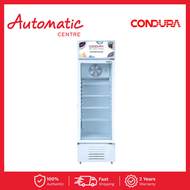 Condura CBC342RI 12 cu.ft Upright Chiller Antimoist Glass Door