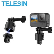 TELESIN Magnetic Quick Release Mount Adapter For GoPro Insta360 DJI Action Camera