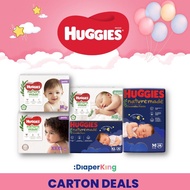 BEST DEAL Huggies Platinum Naturemade Diapers (Day/Overnight) Tape & Pants - Carton