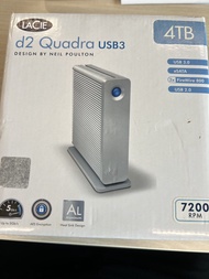 LaCie d2 Quadra USB3 4TB External Hard Drive