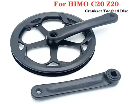 E-bike Crankset Toothed Disc Parts For HIMO C20 Z20 Electric Bike Crankset Toothed Disc Bicycle Dent