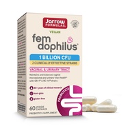 Jarrow Formulas Fem-Dophilus Probiotics 1 Billion CFU With 2 Clinically Effective Strains, Dietary S