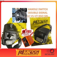 MKSS LCV1-V7 Double Signal On Off Handle switch EGOS SRL110 EGOS EGO SOLARIZ 135LC Enjin & Light ON/