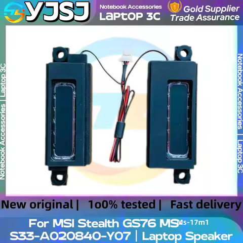 New Original Laptop Notebook Audio Speaker For MSI Stealth GS76 MS-17M1 built-in left and right spea