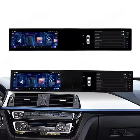 21 Inch Dual Screen Android For BMW 3 Series F30 F31 4 F32 F34 F36 Carplay Car Multimedia Player GPS
