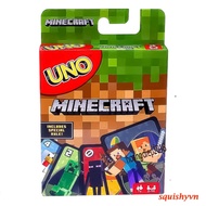 MINE CRAFT uno deck anime pokemon, dragon ball, minecraft, naruto(856)