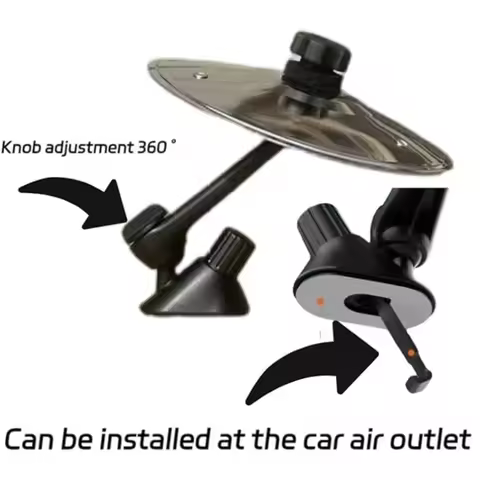 Portable car handheld cymbals, car air conditioning exhaust port decoration, drum cymbal design, tap