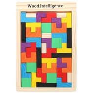 Wooden Tetris Puzzle Toy