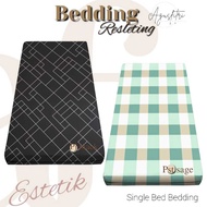 Zippered Foam Mattress Cover 90x200x15 Single Bed Zippered Bed Sheet 80x200 90x200 100x200 120x200