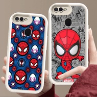 Case for OPPO A12 A5S A1K F5 A12E A7 F9 F7 A3S A5 A12s Pro Soft White E16 Spiderman