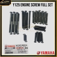 YAMAHA 125Z Y125 Y125Z Y125ZR 125ZR ENGINE SCREW FULL SET ENGINE COVER SKRU