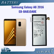 แบตเตอรี่ แท้ แบตเตอรี่ Samsung Galaxy A8 2016 A810 SM-A810 แบตเตอรี่ a8 2016 a810 sm-a810F
