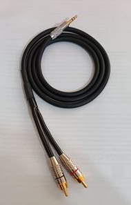 日本/Canare L-2T2S /3.5mm stereo to RCA left/ right audio  cable.(2m )
日本/Canare L-2T2S/3.5mm to 2ⅹRCA
