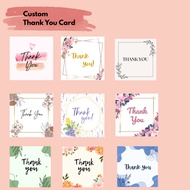 Print Thank You Cards, Custom Thank You Cards, Thank You Cards-TK03