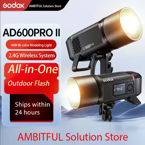 Godox 600W Wireless All-in-One Outdoor Flash AD600Pro II TTL High-speed Synchronization compatible w