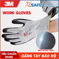 3M level 1 work gloves EN388:4131 standard for safety when working, precise operation - genuine 3M 3