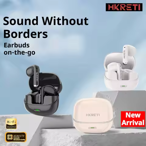 HKRETI H2 V6.0 TWS Bluetooth Wireless Earphones Suitable for Apple, Samsung, Huawei, Xiaomi Sports G