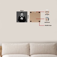 MODERN MDF PHOTO PRINTING 20 cmx20 cm/ MDF BLOCK FRAME/ PHOTO PRINTING MDF FRAME/ PHOTO PRINTING 20x