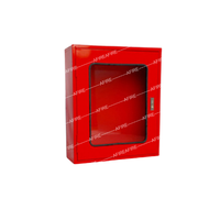 ตู้เก็บเครื่องดับเพลิง แบบถังคู่ ขนาด 60x70x20 cm. Double Fire Extinguisher Cabinet