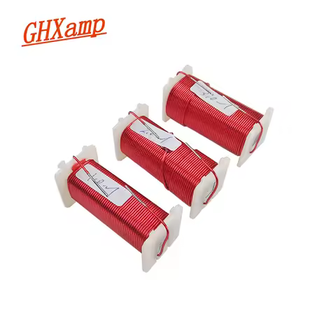 GHXAMP 1.0mm Crossover Iron Core Inductance 4N Oxygen Free Copper Coil Accessories 0.25mh 1.0mh 2.0 