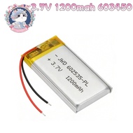 3.7V 1200Mah Lipo Lithium Polymeer Batterijen Jst Ph 2.0Mm 3pin Connector Voor Gps Dvd Recorder E-Bo