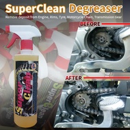 PRO DIY KIT - SUPERCLEAN Degreaser, Engine & Chain Cleaner 300ml 500ml