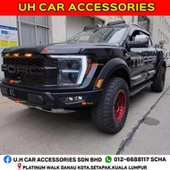 (F150 2023)FORD RANGER T6 T7 T8 CONVERT T0 2022 F150 BUMPER BODYKIT FENDER BONNET HEAD TAIL LAMP LED