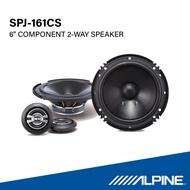 Alpine ลำโพง รุ่น SPJ-161CS 6" COMPONENT 2-WAY SPEAKER ออกแบบมาเพิ่มเสียงเบสโดยปราศจากความเพี้ยนของเ