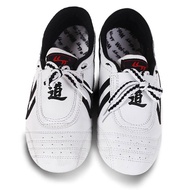 Taekwondo Shoes Unisex S Chinese Tai-Chi Wu Shu Kung Fu Shoes For Kids Boxing Martial Arts Sneaker For Size 26-44 White