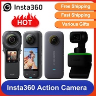 Insta360 X2 Insta360 ONE RS 1-Inch Action Camera Waterproof Sports Camera With Selfie Stick Insta360 Link Webcam 4K