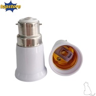 TOPSTORED B22 To E27 Adapter, Heat Resistant Long Lasting LED Lamp Adapter, Durable Anti Burning Edi