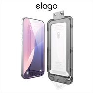 elago Tempered Glass+ Screen Protector Compatible for iPhone 16 Series