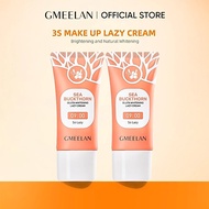 【HOT】GMEELAN Gluta Cream Whitening Lazy Cream Moisturizing Brighten Skincare Set Makeup Set
