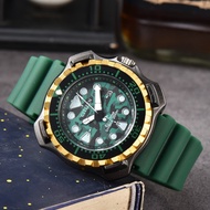 Citizen CITIZEN New Watch Quartz Movement Colorful Trendy Silicone Strap Wrist Watch Men's Watch