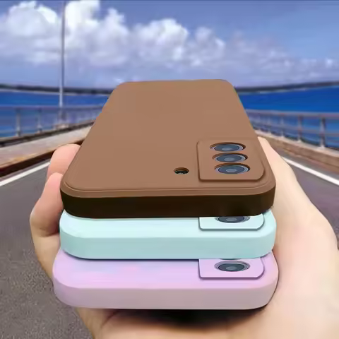 Square Liquid Silicone Phone Case For Honor 10X 20 30 20S 30 30S 8A 8X 9A 9X Pro 10 V10 V20 V30 V40 