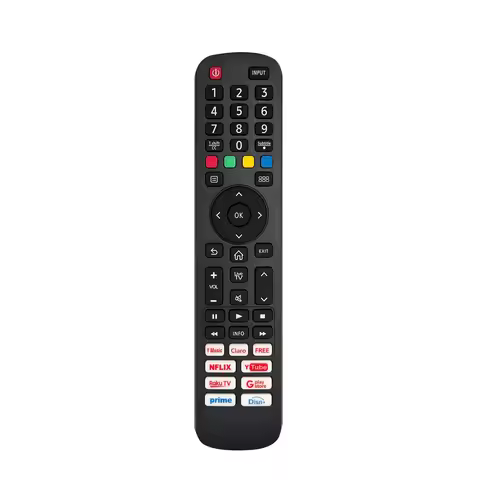Replacement Remote Control for Hisense VU HILIFE DEXP EN2H27B EN2H27HS EN2S27D EN2BC27B EN2BE27D EN2