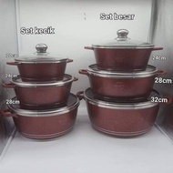 PERIUK DESINI SET BESAR 3 SIZE ORIGINAL HOT SALES CERAMIC