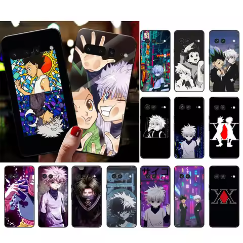 Phone Case For Google Pixel 10 9 Pro XL 9A 8 7 6 Pro Pixel 8A 7A 6A Pixel 8 7 6 5 Anime Hunter x Hun