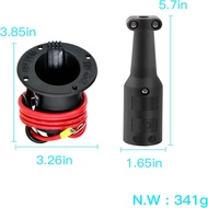 American club car Electric Golf car Charging Plug Socket E-Z-GO Sightseeing Bus 12.5