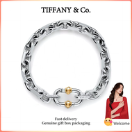 (New) Womens Fashion Bracelet s925 sterling silver Makers Series Wide Link Bracelet Valentines Day h