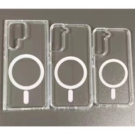 Magnetic Air Compression Case Frame Samsung S26/S23/S23U/S22U/S24/S25/A16/A42/A55/A56 Protective