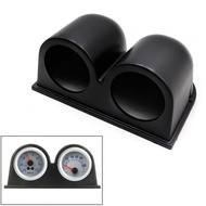 Dual Gauge Pod Car Gauge Pod Car Meter Mount Universal Automobile Gauges