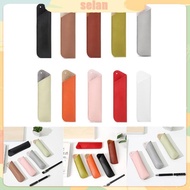 SEL PU Leather Pen Holder Sleeve Handmade Protective Cover Pen Case Protect Sleeve
